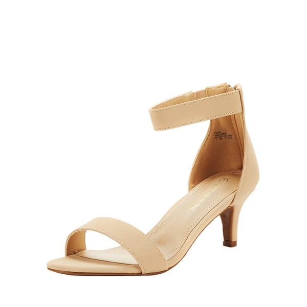 Open toe kitten heel sandals shop
